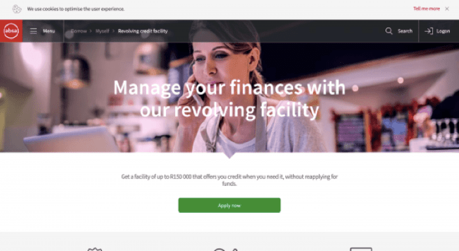Absa screenshot