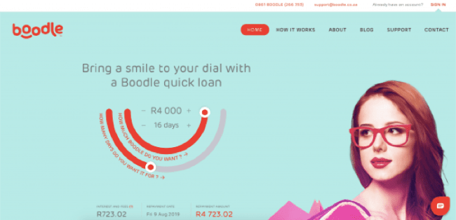 Boodle screenshot