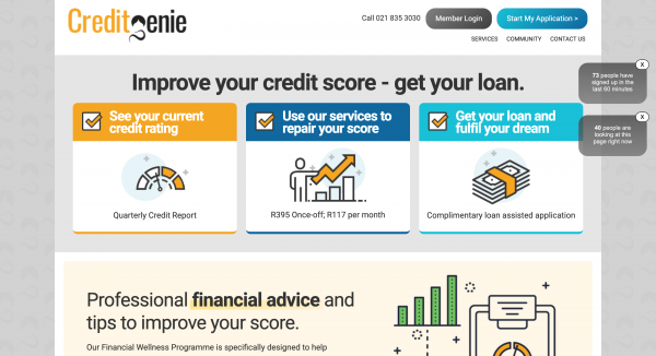CreditGenie screenshot
