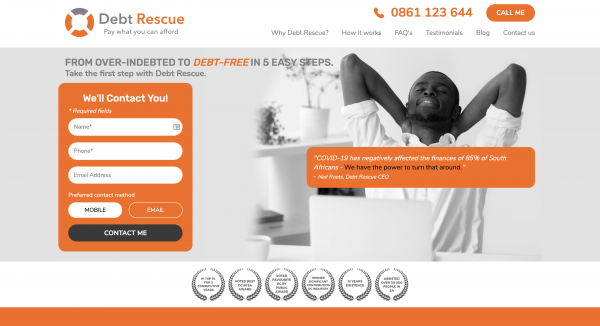 Debt Rescue screenshot
