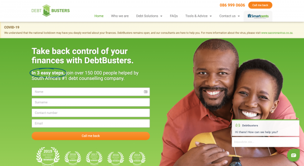 DebtBusters screenshot