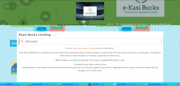 Ekasi Bucks Lendings screenshot
