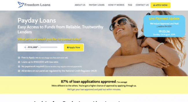 Freedom Loans screenshot