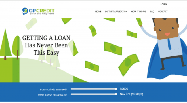 GP Credit screenshot