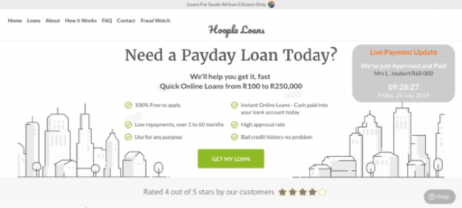 Hoopla Loans screenshot