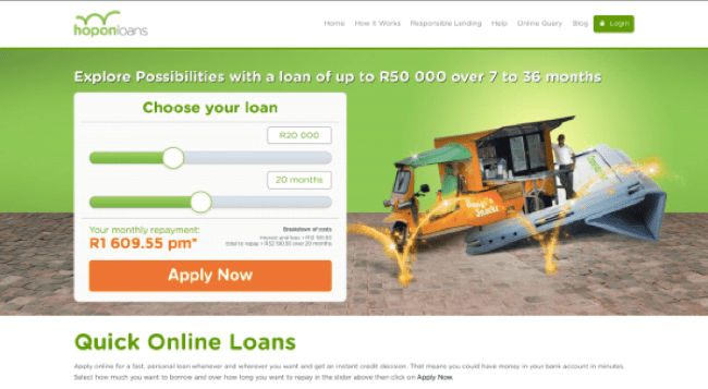 Hopon Loans screenshot