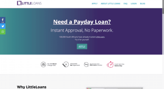 LittleLoans screenshot
