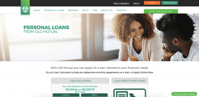Old Mutual screenshot