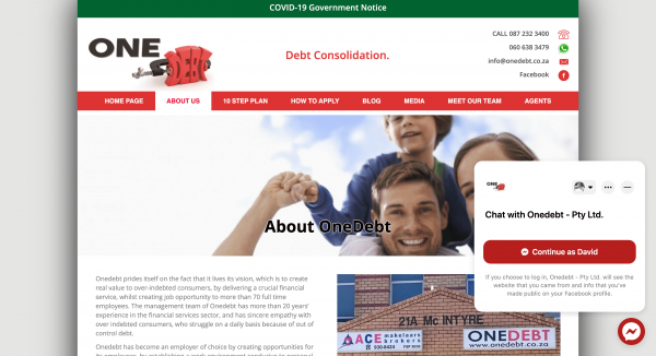 OneDebt screenshot