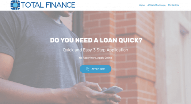 Total Finance screenshot
