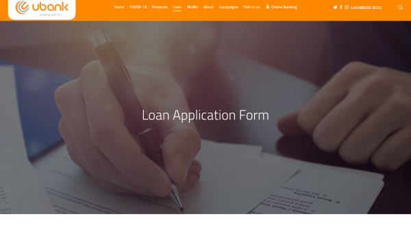 UBANK screenshot