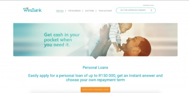 WesBank screenshot